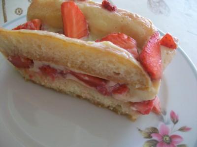 Pavé aux fraises