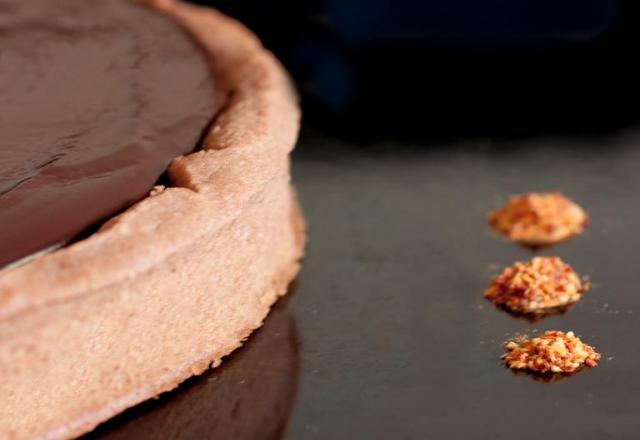 Tarte au chocolat et au piment d'Espelette