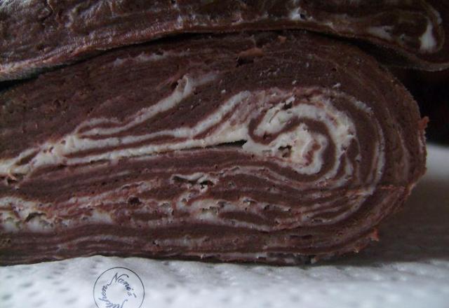 Pâte feuilletée au chocolat de Christophe Felder