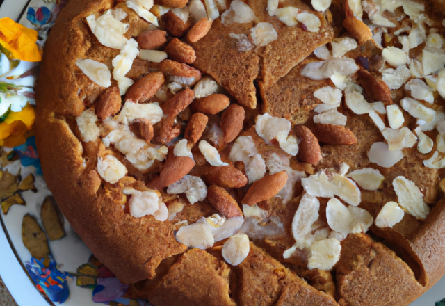 Cake aux amandes maison