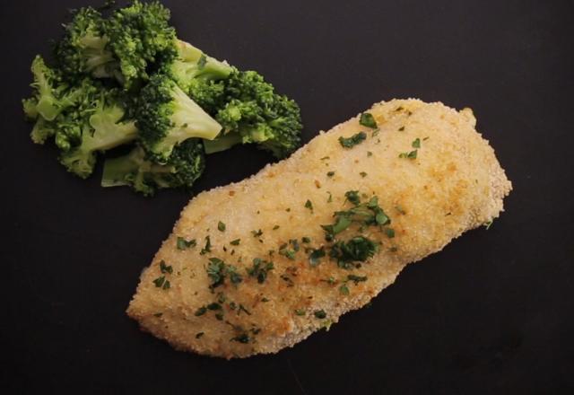 Cordon bleu de poulet aux brocolis