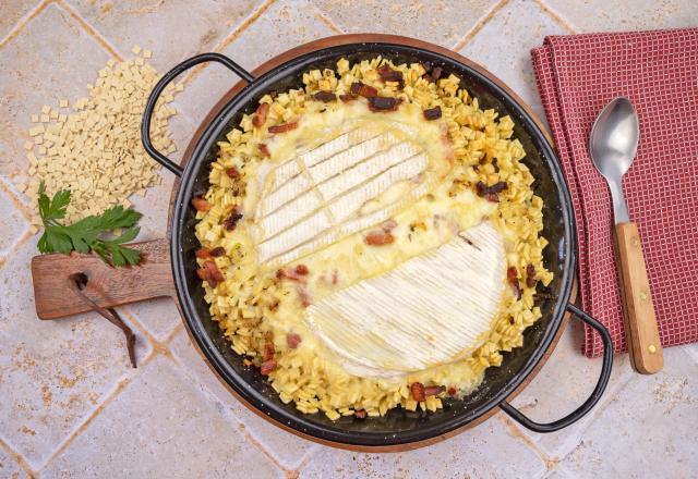 “Le reblochon, c’est le coeur de la recette” : Julie Andrieu dévoile ses secrets pour faire une bonne croziflette