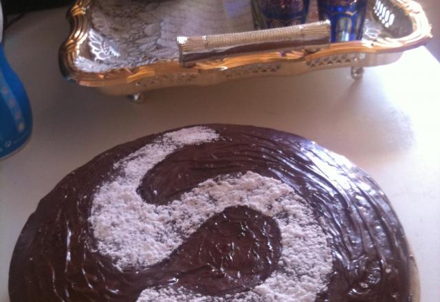 Fondant au chocolat et son nappage Nutella