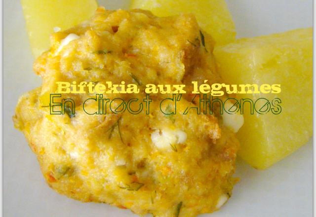 Biftekia aux légumes