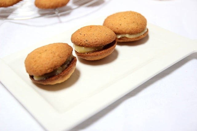 Whoopies au citron et pavot