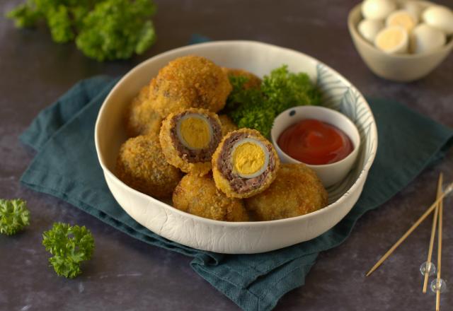 Mini scotch eggs