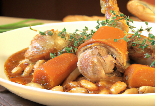 Cassoulet de lapin