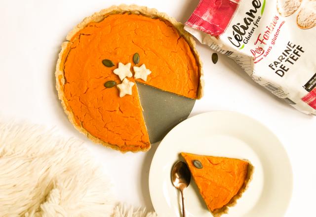 Pumpkin pie sans gluten