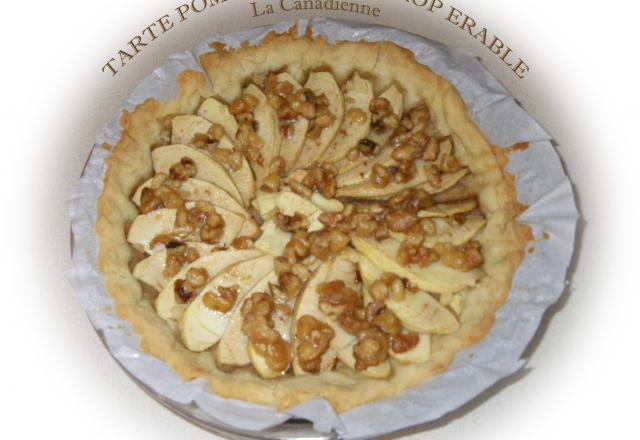 Succulente tarte aux pommes Canadienne