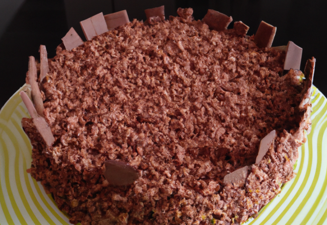 Gâteau choco-crispies