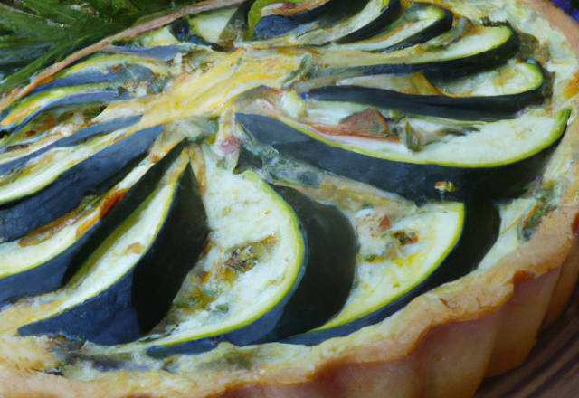 Quiche à la courgette économiques