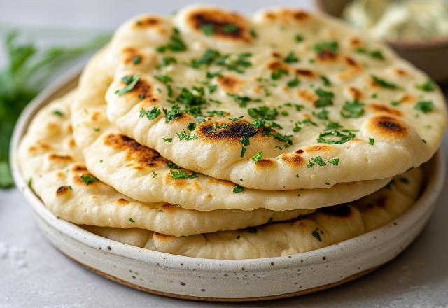 “Elle est beaucoup plus simple à faire” : Norbert Tarayre partage une recette de cheese naan dont la réalisation est un jeu d’enfants