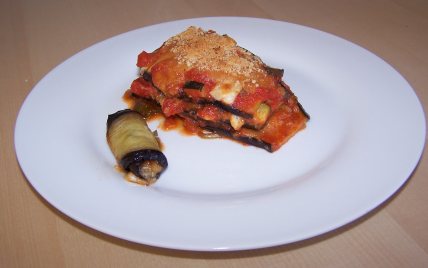 Aubergines au parmesan