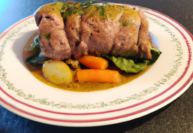 Rôti de veau fraicheur