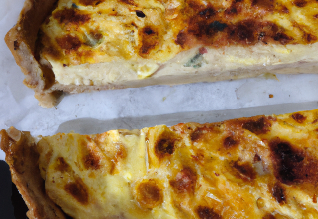 Quiche au lard