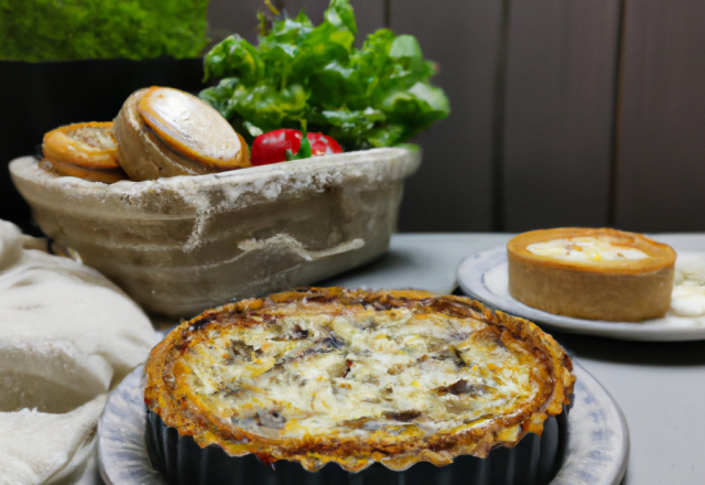 Quiche au boursin