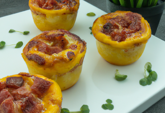 Minis soufflés au chorizo