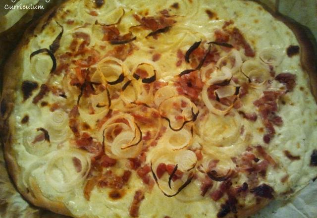 Tarte flambée ou Flammenküche