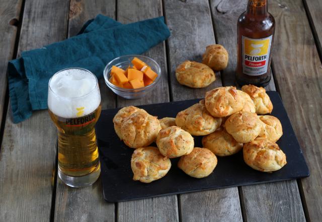 Gougères à la mimolette