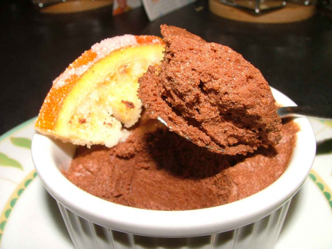 Mousse au chocolat à l'orange