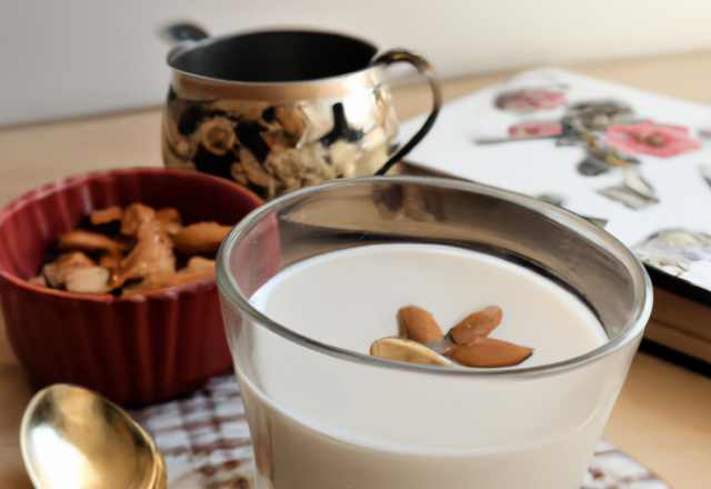 Lait d'amandes