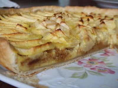 Tarte pomme & pain d'épices