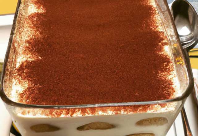 Tiramisu aux spéculos facile