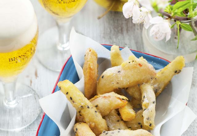 Tempura de pommes