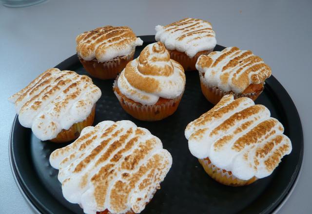 Cupcake citron meringue