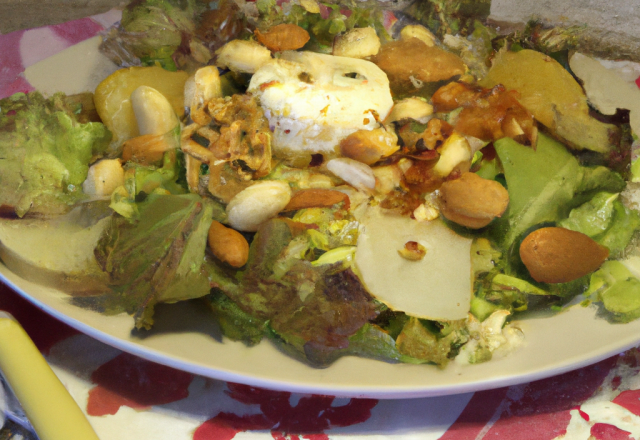 Salade du sud ouest aux Princesse Amandine