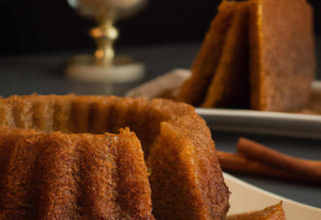 Cake au miel et à la cannelle de grand-mère