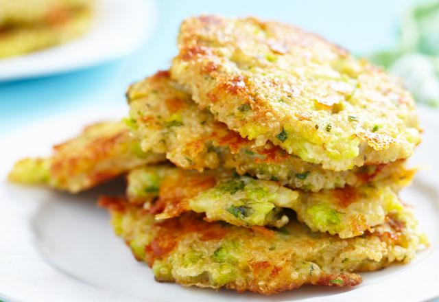 Galettes de courgettes et riz