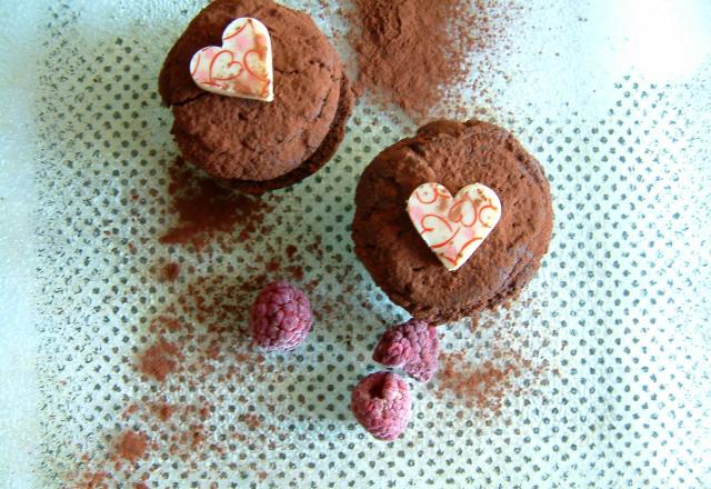 Whoopies framboise chocolat