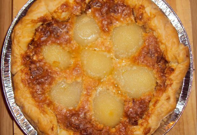 Tarte gingembre poire