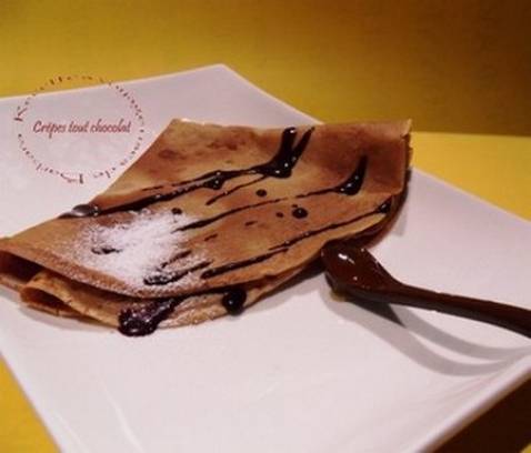 Crêpes tout chocolat