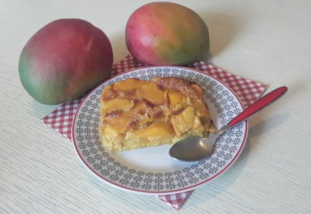 Clafoutis à la mangue facile