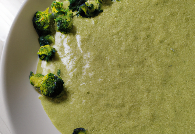 Velouté de brocoli