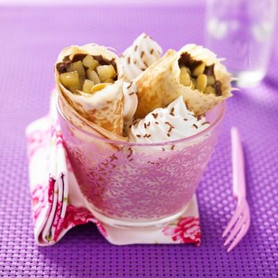 Wraps Poire-chocolat