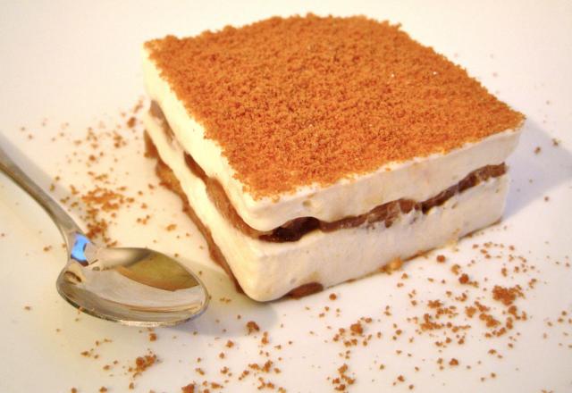 Tiramisu vanille et spéculoos