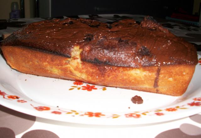 Marbré au chocolat et à la banane