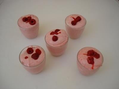 Mousse aux fruits rouges et mascarpone