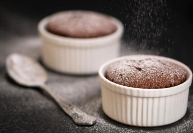 Ramequins fondants au chocolat économiques