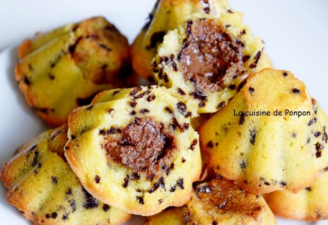 Muffin au cœur caramel au beurre salé