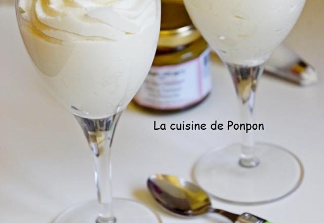 Mousse à la crème de pistache