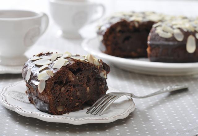 Gâteau au chocolat et aux amandes