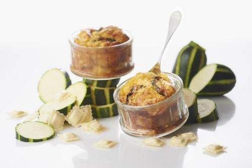 Flans de courgettes