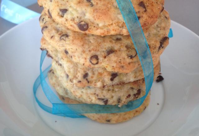 Cookies banane chocolat (sans beurre)