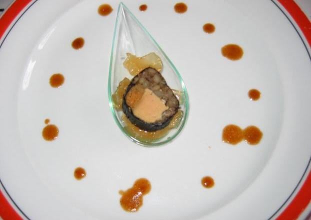 Sushi aveyronnais au pain d'épice et foie gras