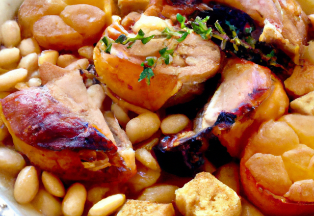 Cassoulet de foie gras