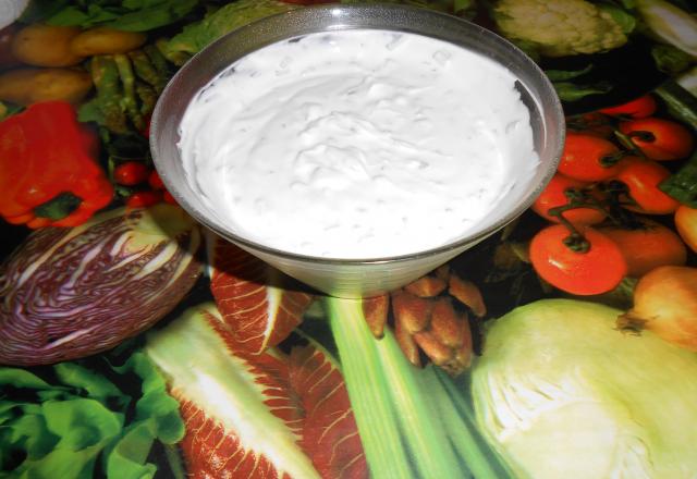 Sauce fromage blanc ciboulette